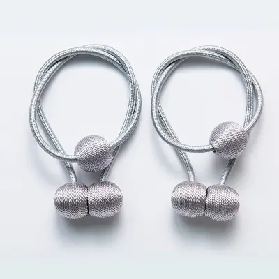 Magnetni držali za zavese, brez vrtanja, moderen stil Grey