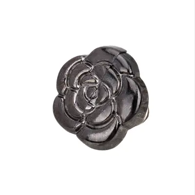 Odstranljivi magnetni držalniki zaves proti svetlobi - Kamelije (Set 4) Gun Black