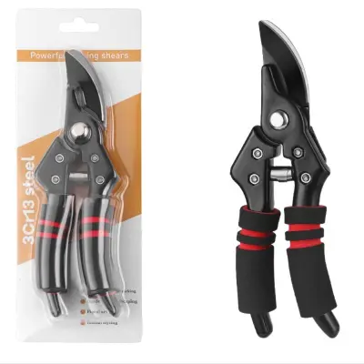 Večnamenske škarje za obrezovanje SK5 jekla - učinkovito orodje za vrt in sadovnjak Red