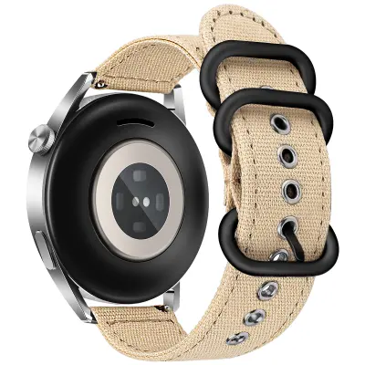 Premium 24mm platneni pašček za Suunto 9 Khaki