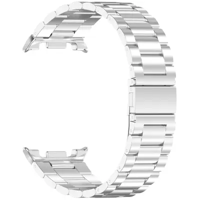 Eleganten pašček za uro iz nerjavečega jekla za serijo Galaxy Watch 8 Silver