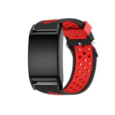 Združljiv s WHOOP 5.0/4.0: Dvo-barvni silikonski pašček z zaponko