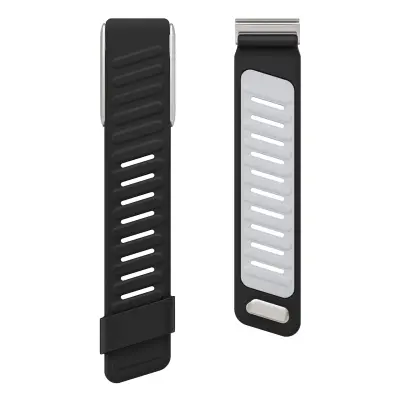 Silikonski pašček za zapestnico 5.0 za Whoop Watch, večbarven Black + light gray