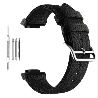 Združljivo z Casio G-SHOCK pleten najlonski pašček za GA100/DW-5600 Black