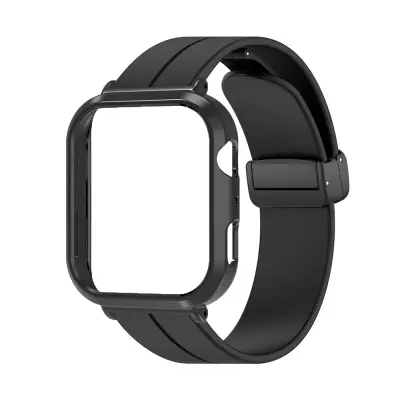 Združljiv s Huawei Band FIT 4: Magnetni zložljivi silikonski pašček