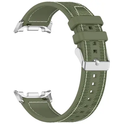 Tkani najlonski pašček za Samsung Galaxy Watch8/Classic/Ultra2 Green
