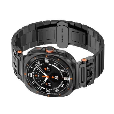 47 mm črn pašček za uro Samsung Watch Ultra