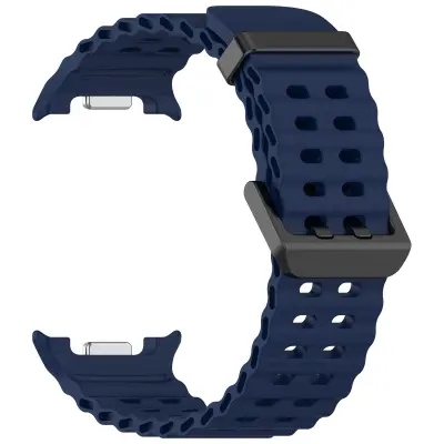 Združljivo s Samsung Watch8, Watch8 Classic Ocean Band silikonski pašček Blue