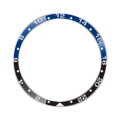 Eleganten okvir za Xiaomi Watch S3/S4 Blue+Black