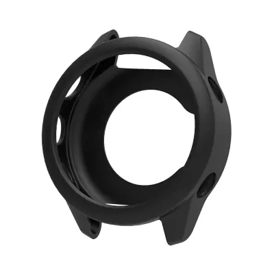 Silikonsko Zaščitno Ohišje Združljivo z Garmin Forerunner 570 (42mm) - Črno