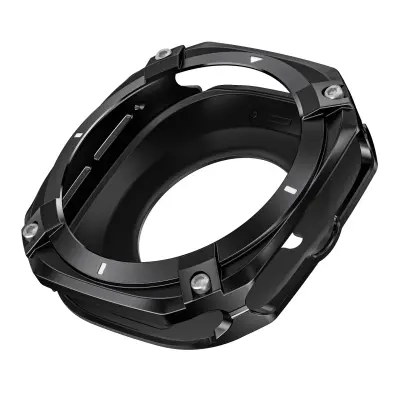 Kompatibilen Cyber kovinski zaščitni ovoj za Samsung Galaxy Watch7 Ultra Black