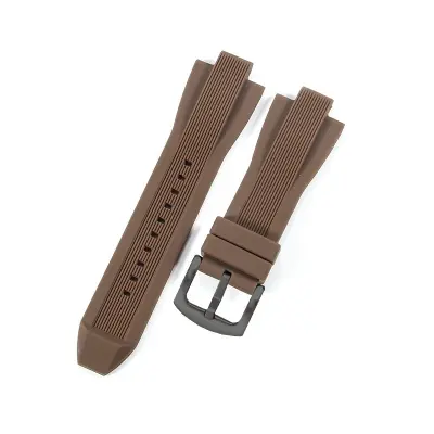 Združljivo s Michael Kors MK8184 8729 9020 Silikonski pašček za uro coffee