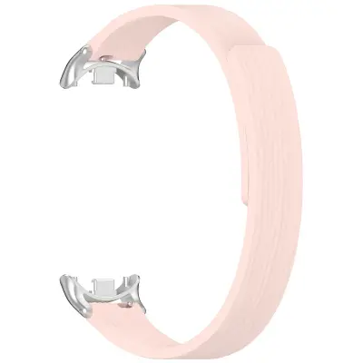 Združljiv s Xiaomi 10 Magnetni pašček za uro - Silikonski, 12mm priklop Pink