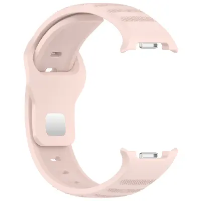 Eleganten silikonski pašček za Galaxy Watch8 & Watch Ultra2 Pink