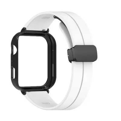 Združljiv s Huawei Band FIT 4: Magnetni zložljivi silikonski pašček