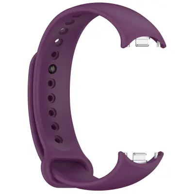 Eleganten TPU pašček za Xiaomi Band 8/9 (kovinska glava) Purple