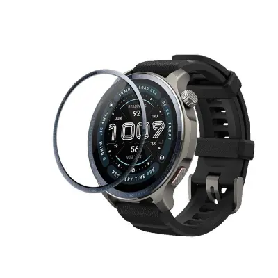 Kompatibilno z Huami Balance 2: 3D ukrivljena mehka folija - črna, 2 kosa