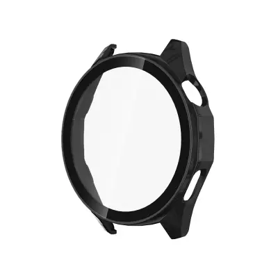 Združljivo ohišje za uro Huawei GT6 Pro 46 mm s kaljenim steklom - Črna