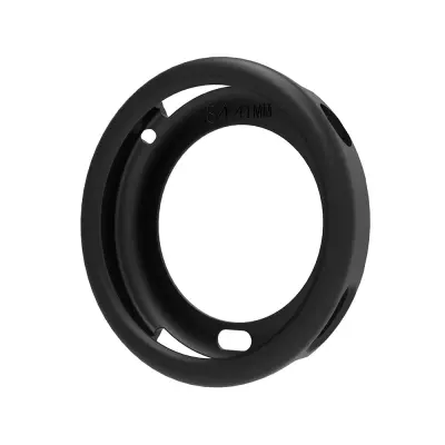 Združljivo s Xiaomi Watch S4 - 41mm Črno Silikonsko Ohišje za Uro