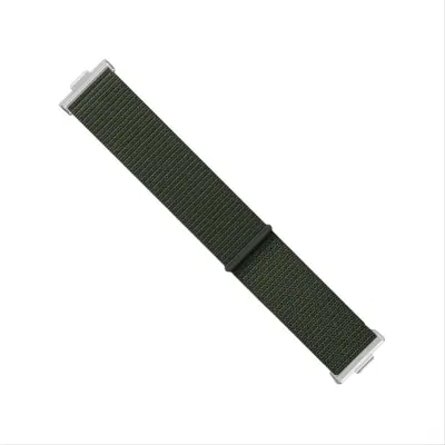Eleganten najlonski pašček z zanko za Huawei Watch Fit 4/Fit 3 Green