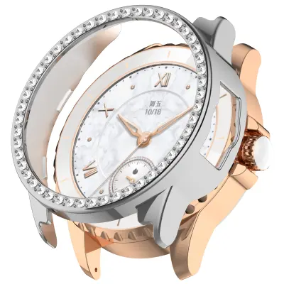 Ovitek za računalnik z okrasnimi kamni za Honor ROSSINI 2e Silver