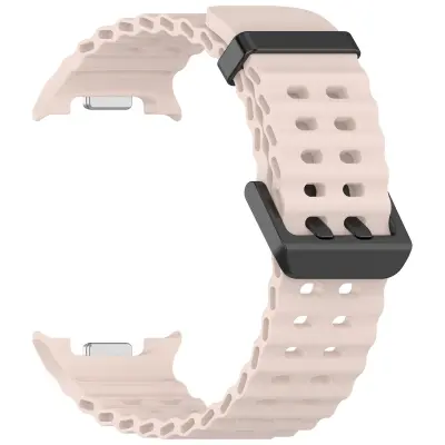 Združljivo s Samsung Watch8, Watch8 Classic Ocean Band silikonski pašček Pink