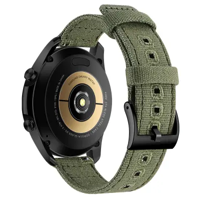 24 mm platnen pašček za Suunto 9 Green