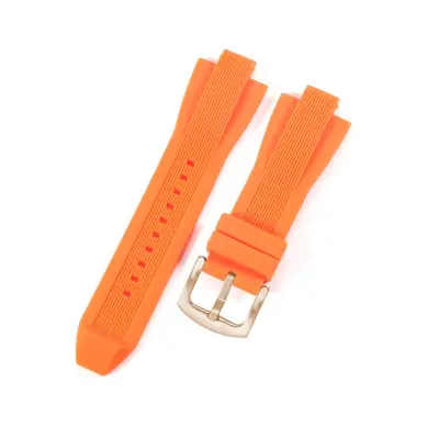 Združljivo s Michael Kors MK8184 8729 9020 Silikonski pašček za uro Orange