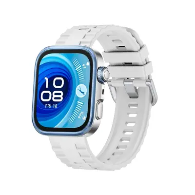 Združljiv s Huawei Fit 4 Pro: Silikonski pašček za vrhunsko udobje White