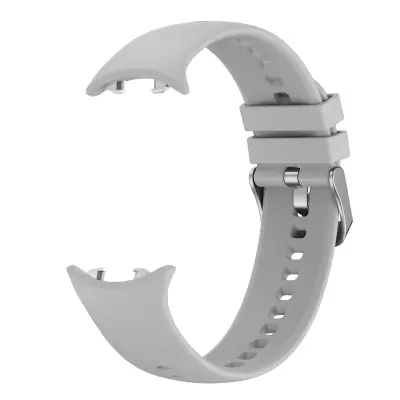 Združljiv z HONOR Watch Fit: Enobarvni silikonski pašček za uro Grey