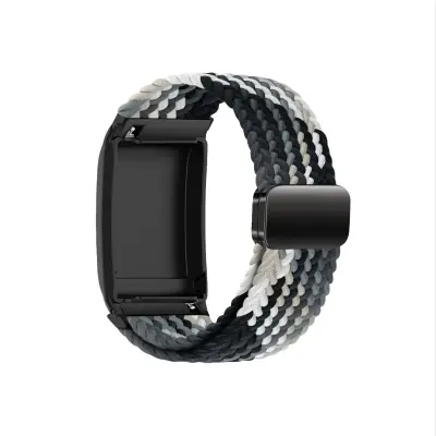 Združljivo z Whoop športnim trakom, najlonska pletena zanka z velcro Multicolor2