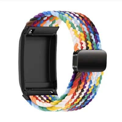 Združljivo z Whoop športnim trakom, najlonska pletena zanka z Velcro zapiranjem MultiColor