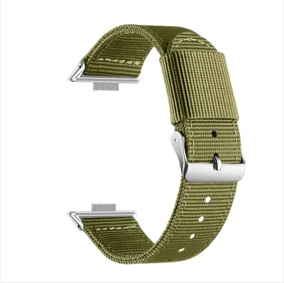 Eleganten najlonski pašček za Huawei Fit 3/4/4 Pro Green