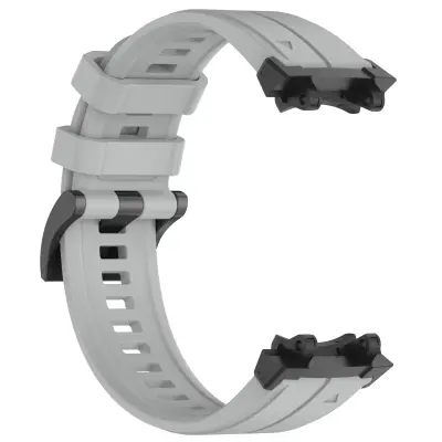 Silikonski pašček za uro z odebeljeno zaponko za Amazfit T-Rex 2/3 - siva