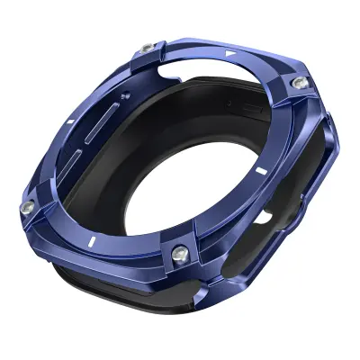 Kompatibilen Cyber kovinski zaščitni ovoj za Samsung Galaxy Watch7 Ultra Blue