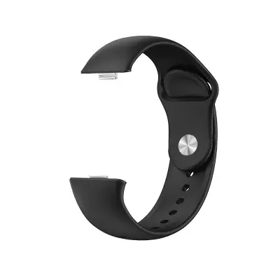 Združljiv s Huawei Fit 4 in WATCH FIT 3: Silikonski pašček z zaponko Black