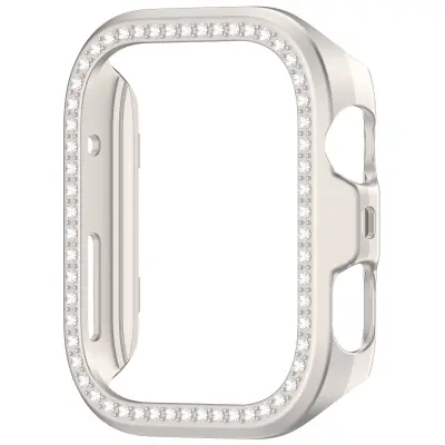 Združljivo z uro Fit4 - Ohišje z eno vrsto diamantov White