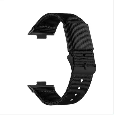 Eleganten najlonski pašček za Huawei Fit 3/4/4 Pro Black