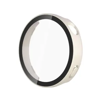 Združljivo ohišje za uro Huawei GT6 41mm - Bela PC+Kaljeno steklo