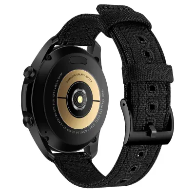 24 mm platnen pašček za Suunto 9 Black