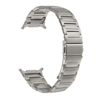 Združljiv s Samsung Galaxy Watch 8 jekleno pasjo z zoženim dizajnom Grey