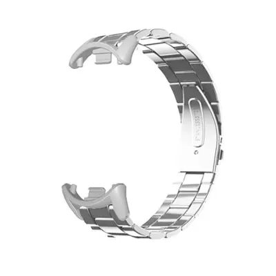 Združljivo z Xiaomi: Kovinski pašček za Mi Band 10/9/8 NFC - Srebrn