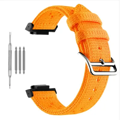 Združljivo z Casio G-SHOCK pleten najlonski pašček za GA100/DW-5600 Orange