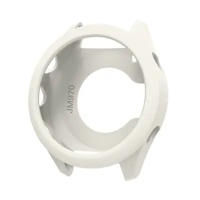 Silikonsko Ohišje Združljivo z Garmin Forerunner 970 - Različne Barve White