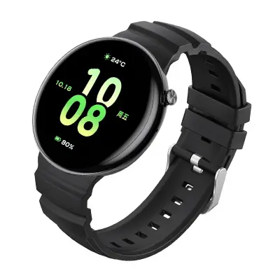 Združljiv s Honor Watch FIT Vitality Edition Silikonski pašček Black