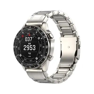 22 mm hitro sprostitveni titanov pas z varnostno zaponko - titan