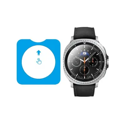 Združljivo s Samsung Watch 8 44mm Visoko aluminijevo pozicioniranje sekundarna nalepka