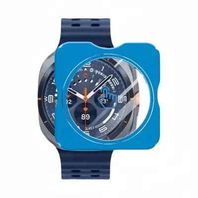 Združljivo s Samsung Watch8: Zaščitno kaljeno steklo za enostavno namestitev  44 mm