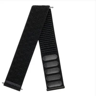 Združljiv z Whoop športnim trakom, najlonska pletena zanka z ježkom Black