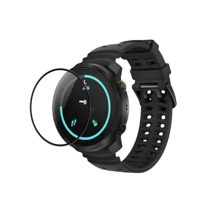 3D Ukrivljena Mehka Folija za Zaščito Zaslona Kompatibilna s Polar Vantage M3